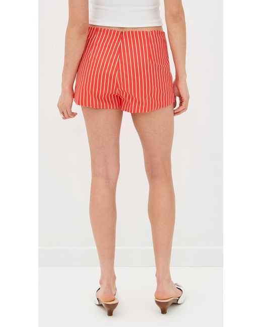 Bailey Rose Red Mini Skort