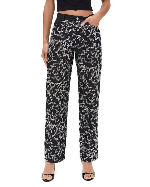 Bec & Bridge Black Kinsley Sequin Pants
