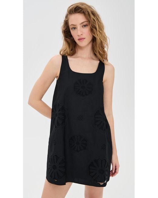 black chiffon dress mini Oria Chiffon Mini Dress - Black