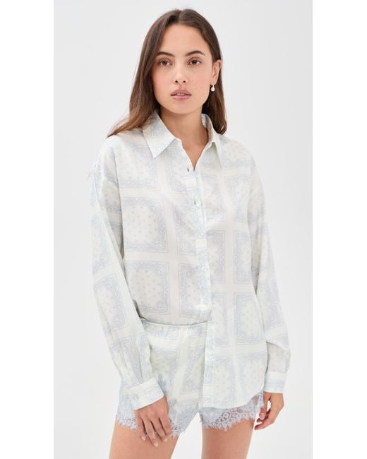 Bailey Rose White Buttondown