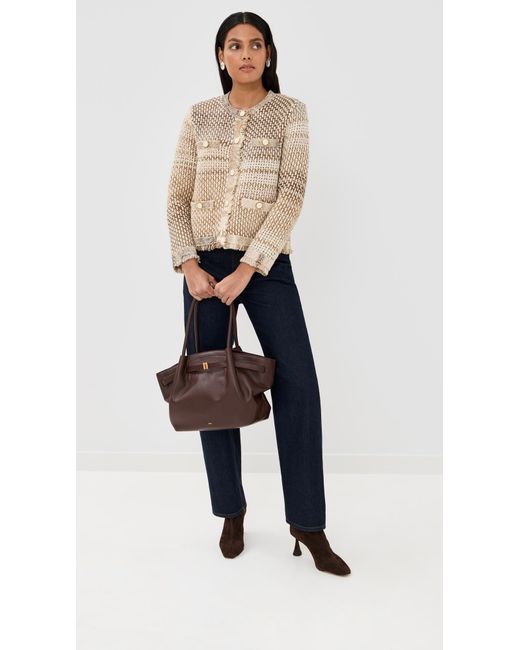 Veronica Beard Blue Sariyah Knit Jacket