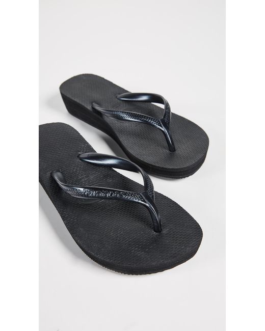 black wedge havaianas