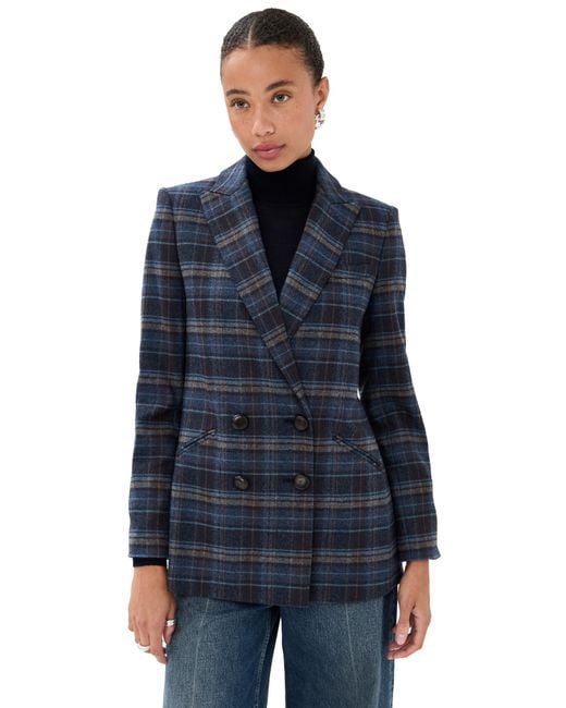 Veronica Beard Blue Oria Dickey Jacket