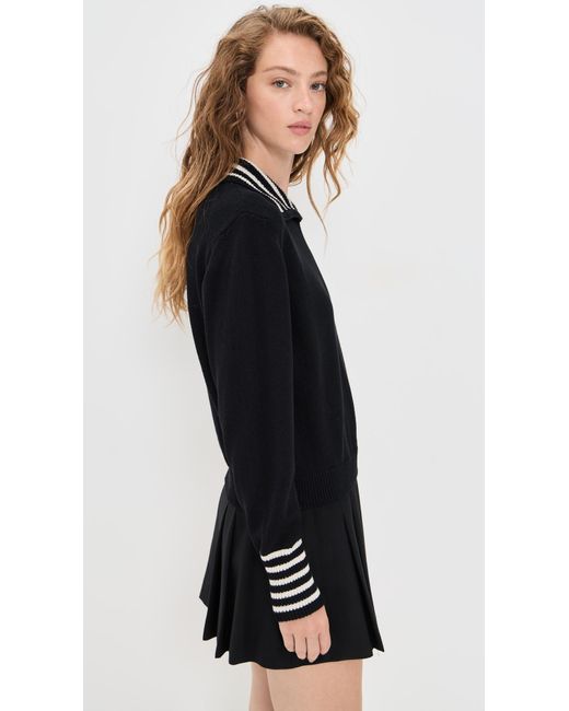 FRAME Black The Sailor Pullover