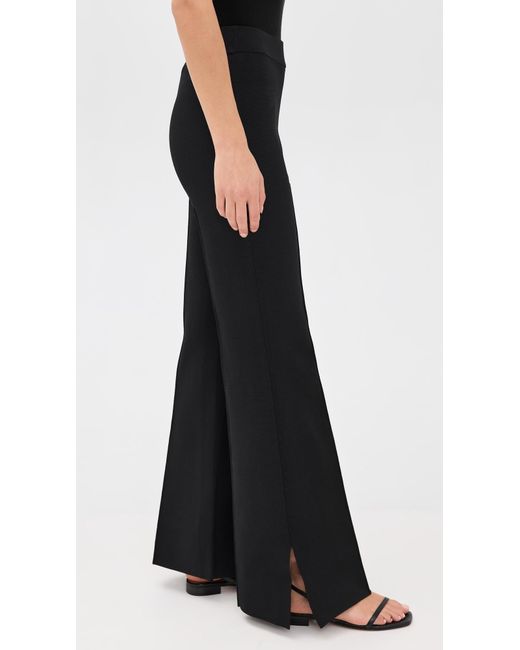 Apiece Apart Black Hana Pull On Full Flare Pants