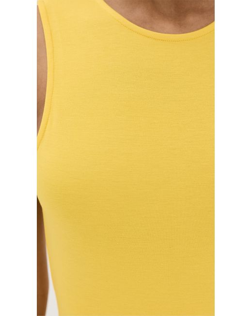 Staud Yellow Bari Dress