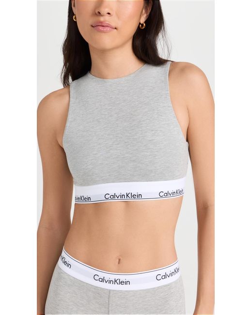 Calvin Klein Gray Cavin Kein Underwear Unined Braette