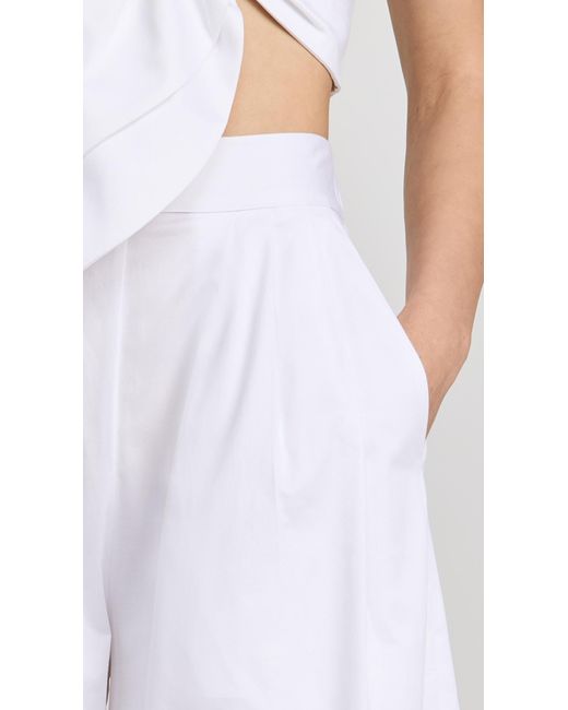 JBQ White Harper Pants