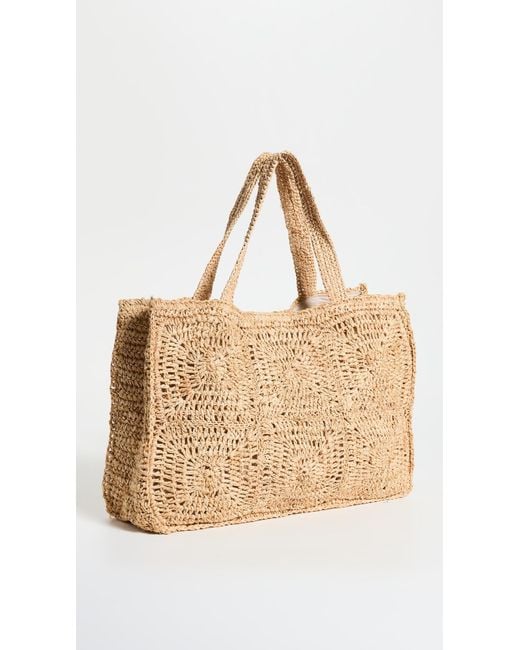 Hat Attack Natural Portia Luxe Tote