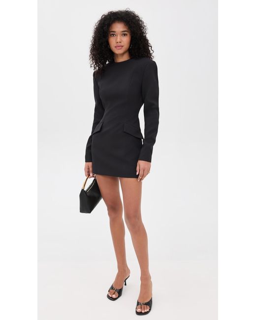 Ronny Kobo Alana Dress in Black | Lyst