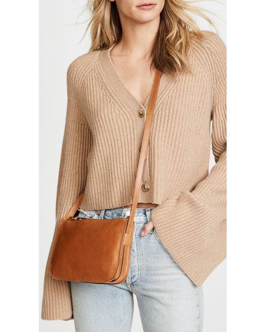 leather sling bolsa madewell