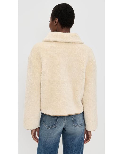 Velvet Blue Amara Sherpa Jacket