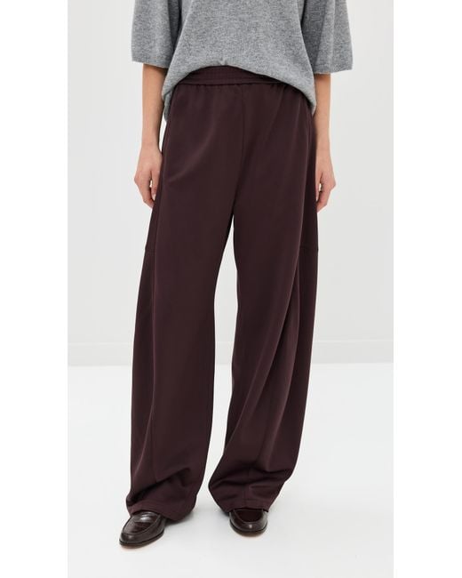 Tibi Black Active Knit Winslow Pants