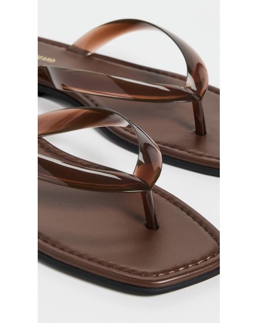 Veronica Beard Black Clea Jelly Sandals