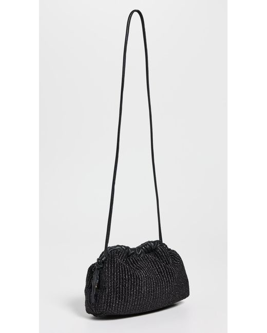 Mansur Gavriel Black Mini Cloud Clutch