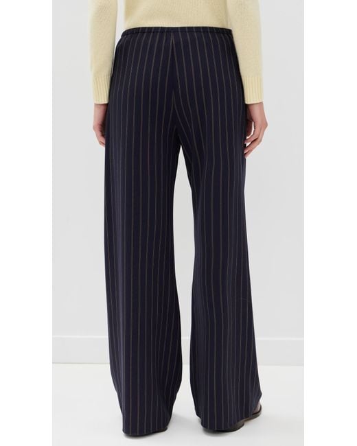 La Ligne Blue Roman Pants