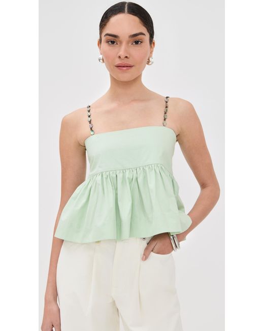 Azeeza Green Rayna Top