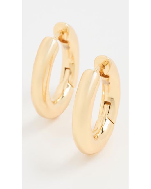 Gorjana Metallic Lou Hoops