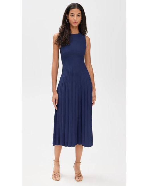 Staud Blue Elyse Dress