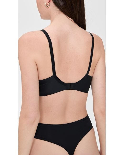 Natori Black Harmony Smooth Back Underwire Bra