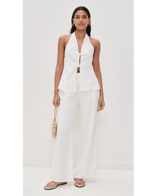 Seven Wonders White Robyn Tailored Pants
