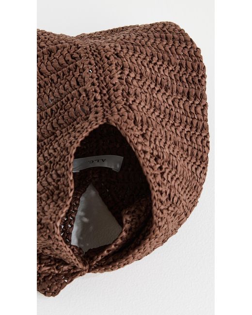 A.L.C. Brown A. L.C. Simone Raffia Bag