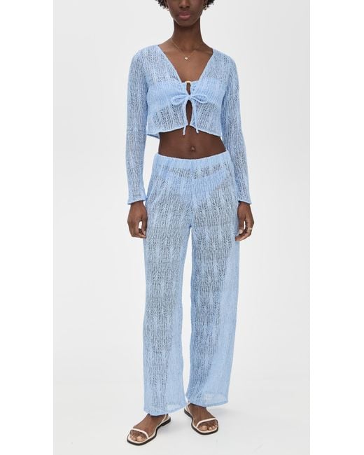 Peixoto Blue Jesse Top