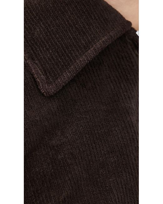 Asher Black Claude Quarter Zip for men