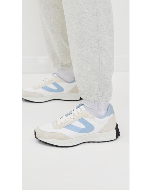 Tretorn White Fastball Jogger Sneakers