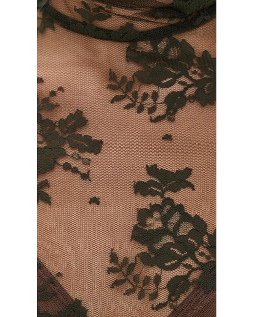 Marques'Almeida Black Lace Tee