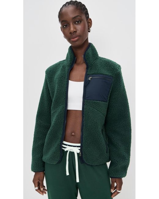 Splits59 Green Harris Sherpa Jacket