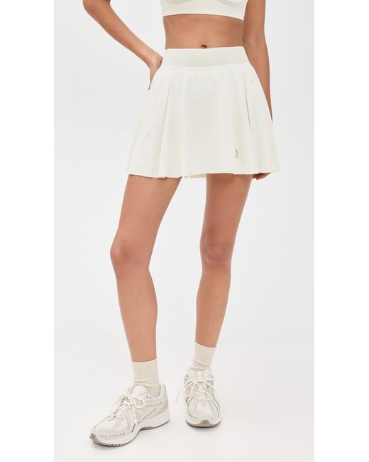 Adidas By Stella McCartney White Asmc Truepurpose Training Pleated Skort