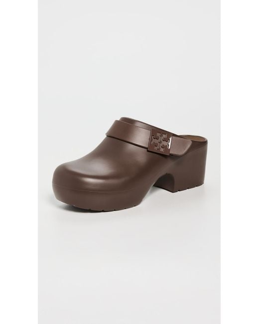 Tory Burch Brown Mellow Eva Clogs