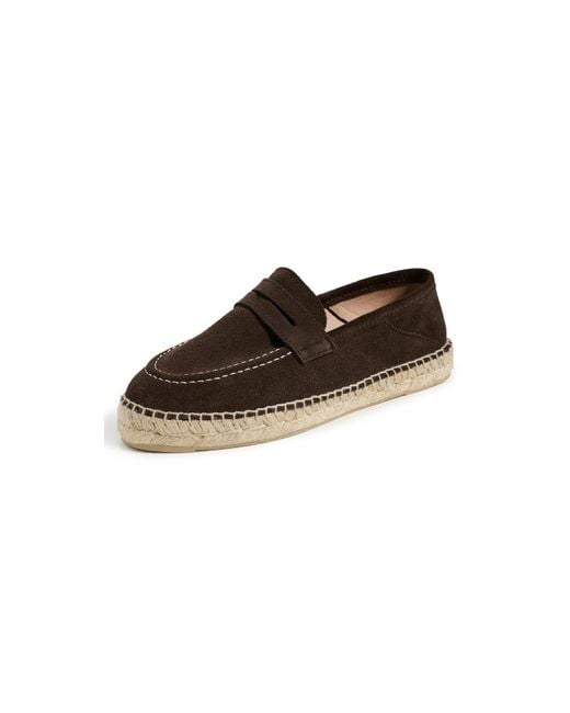 Manebí Black Espadrilles Loafers