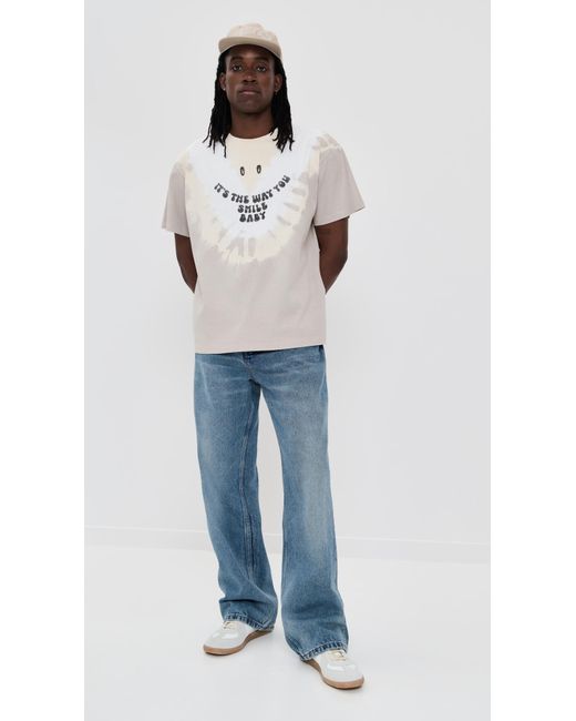 MM6 by Maison Martin Margiela Black Graphic Tee for men