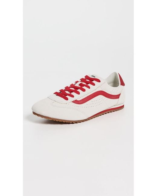 Vans Red Super Low Pro Sneakers