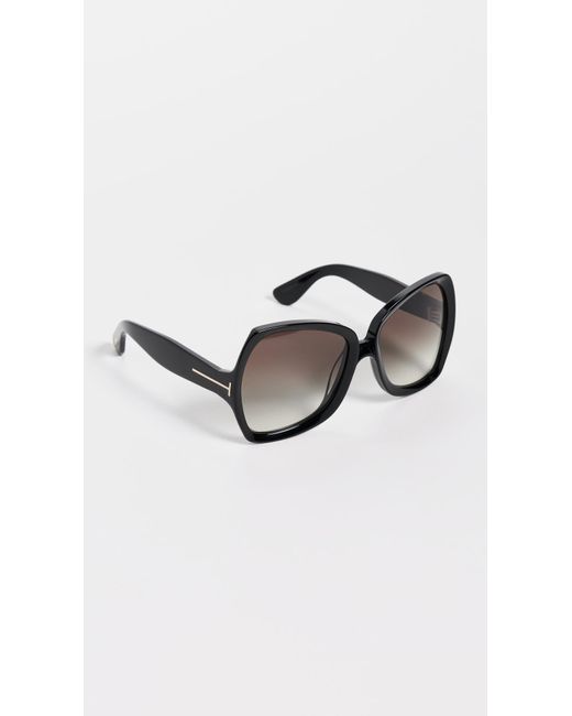 Tom Ford Black Jerry Sunglasses