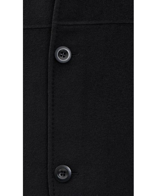 Alex Mill Black Jacob Wool Coat for men