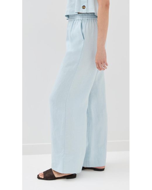 Le Bos Blue Margot Pants