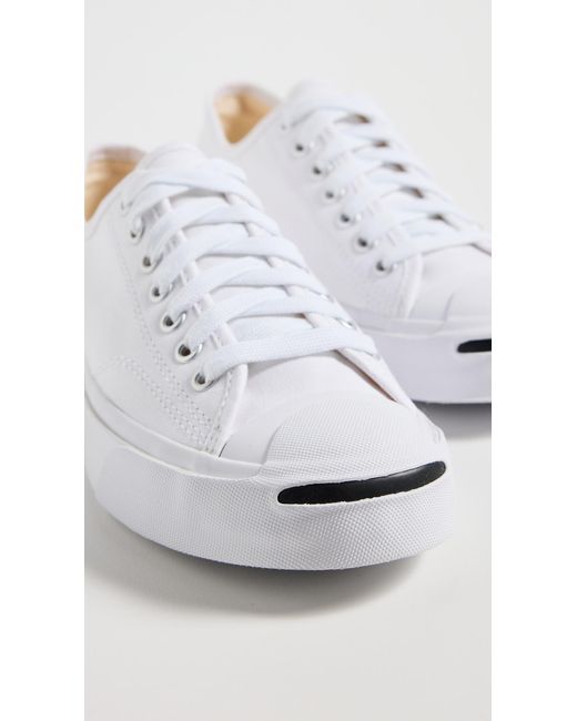 USA製 CONVERSE JACK PURCELL CANVAS WHITE Converse Jack Purcell Classic Shoes Low Top Sneaker White