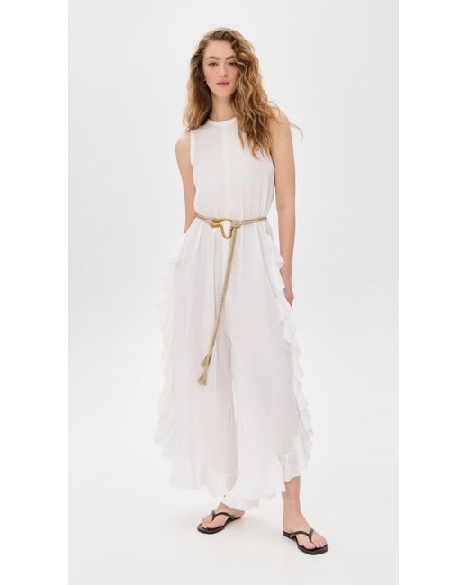 JBQ White Katia Jumpsuit