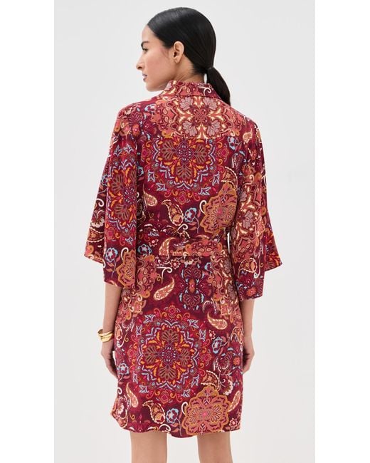 Figue Red Pamela Dress