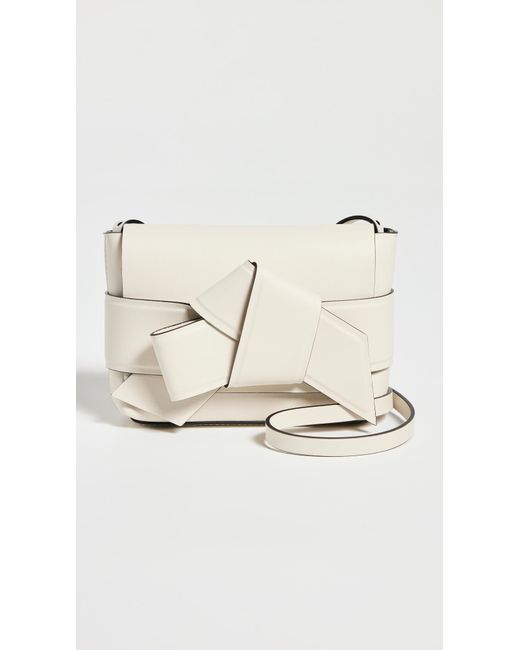 Acne White Cg0230 Handbag
