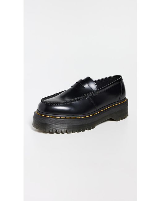 Dr. Martens Penton Quad Loafers in Black | Lyst