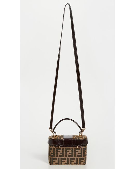 Fendi zucca vanity bag shop