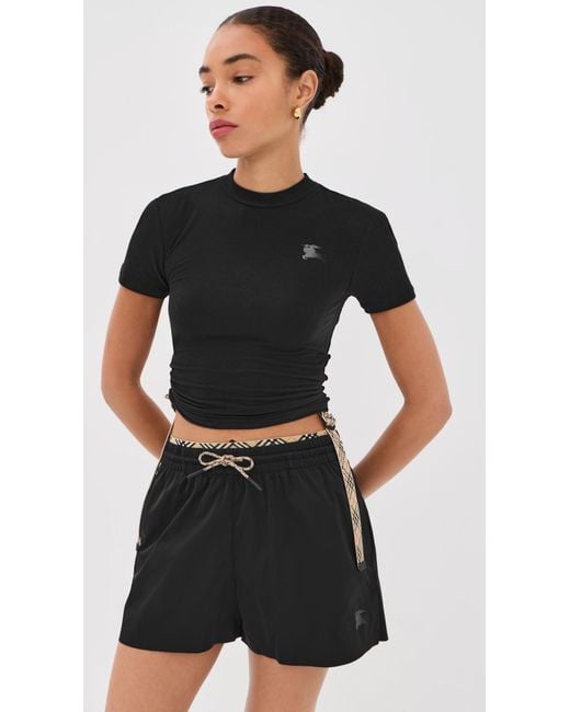Burberry Black Avery Top