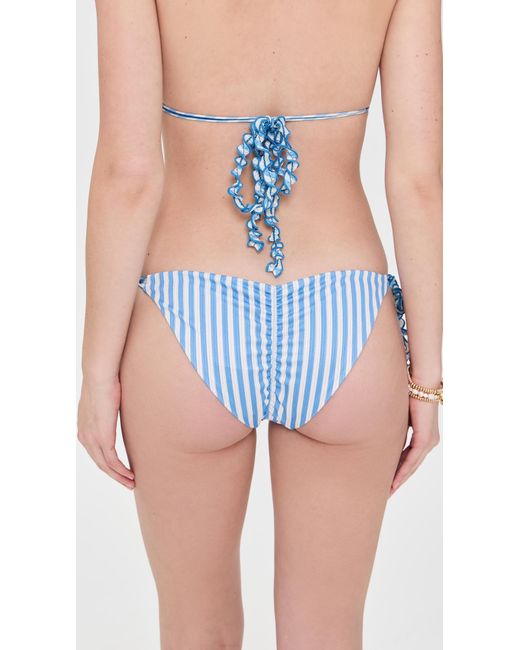 Agua Bendita Blue Alegria Citrus Bikini Bottoms