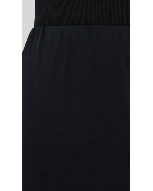 BITE STUDIOS Black Moon Sheer Cotton Crepe Skirt