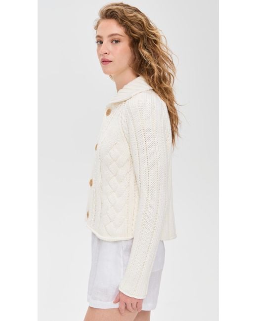 Frank & Eileen White Mini Cardigan