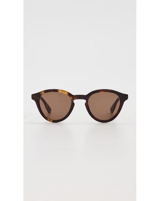 Krewe Black Barrett Sunglasses
